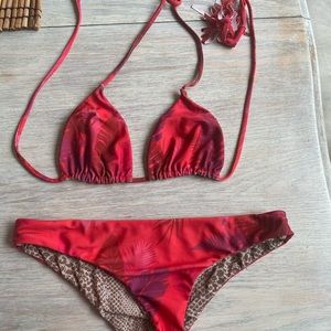 Acacia psychedelic leaf set